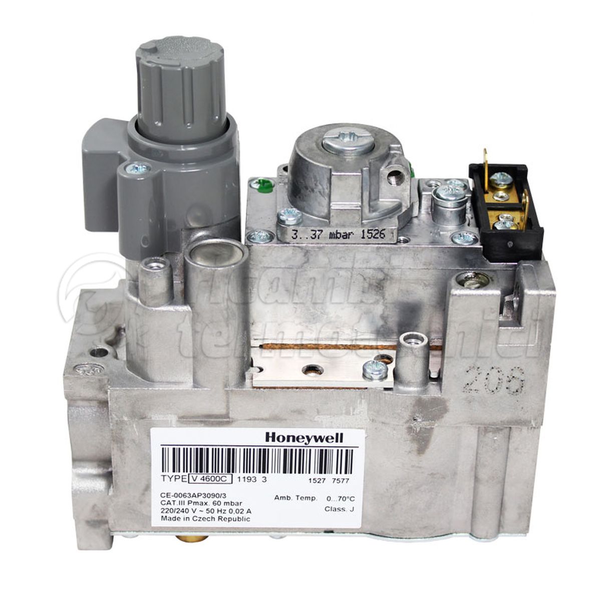 VALVOLA GAS HONEYWELL V4600 C 1193B 1/2"