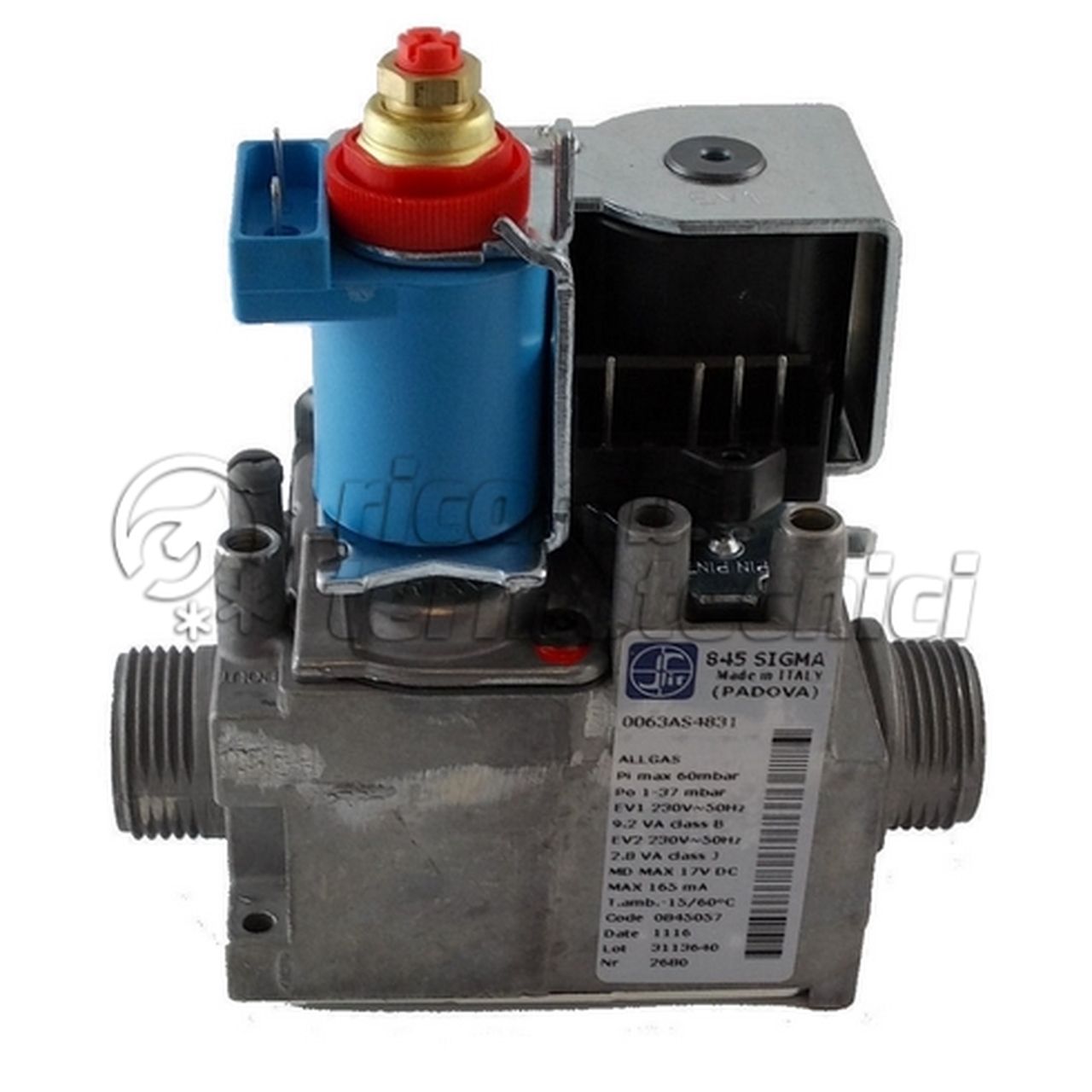 ARCA SOST. VALVOLA GAS SIT 845 SIGMA 3/4"