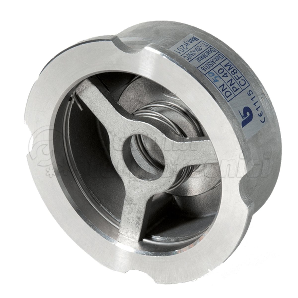 VALVOLA RITEGNO DISCO INOX  DN65