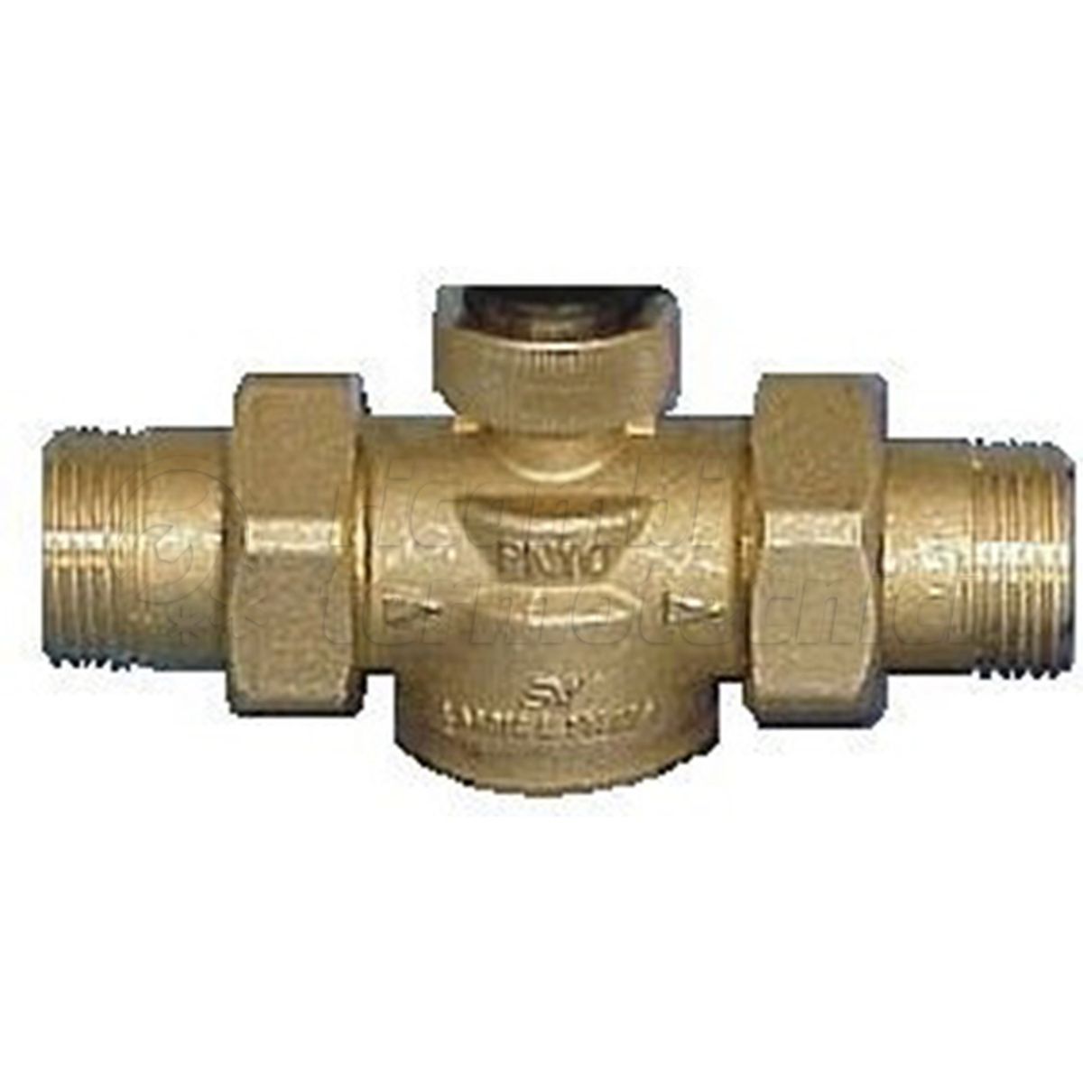 VALVOLA DI ZONA SIEMENS VGZ 3/4" CON BOCCHETTONI