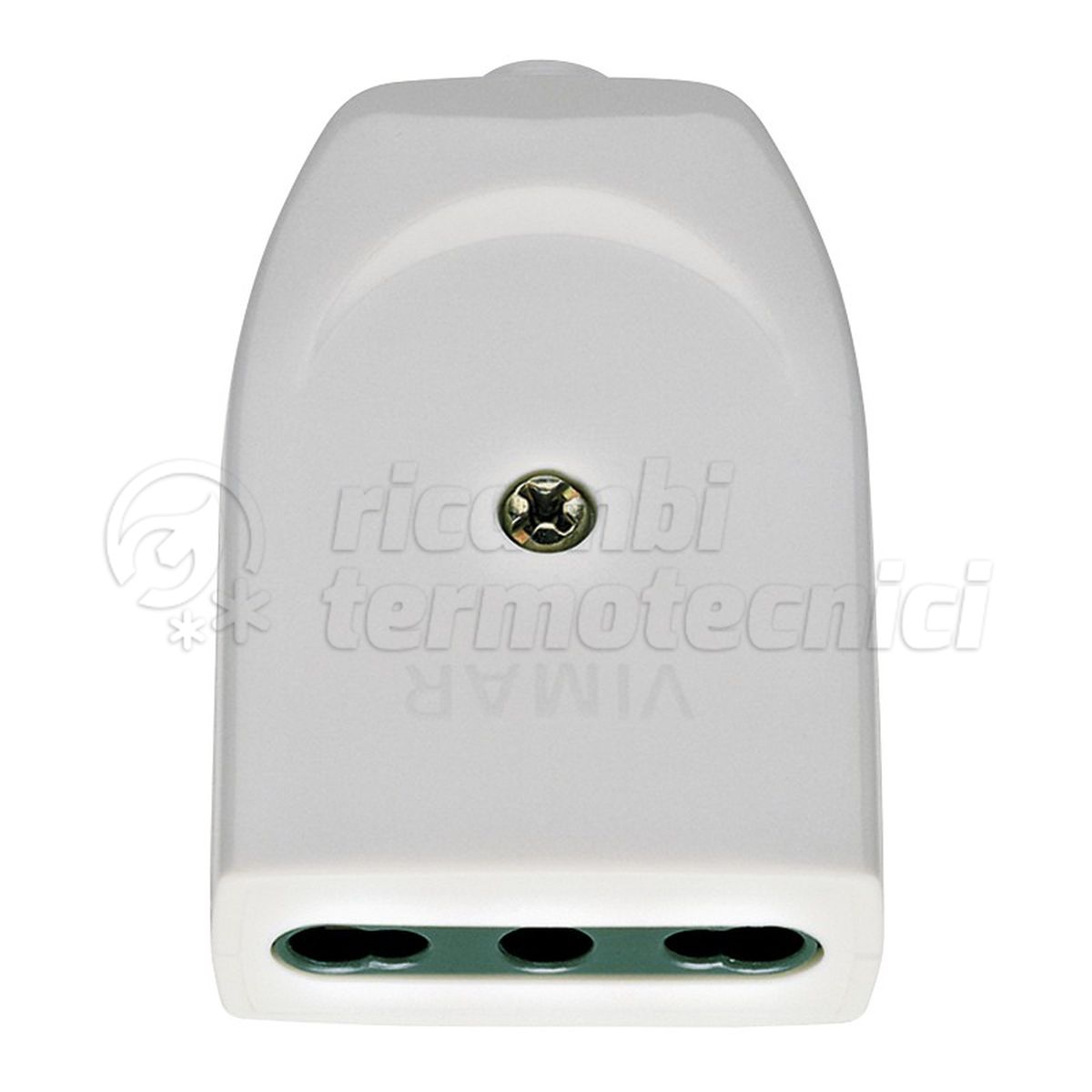 PRESA FEMMINA 2P+T 16A P17/11 ASSIALE  BIANCO
