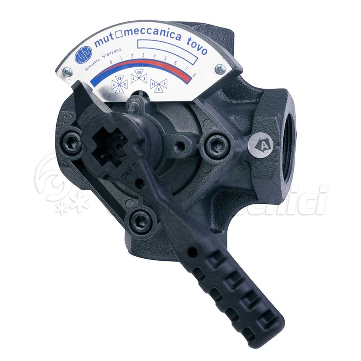 VALV. FILETTATA VM4 1"1/4 A FARFALLA