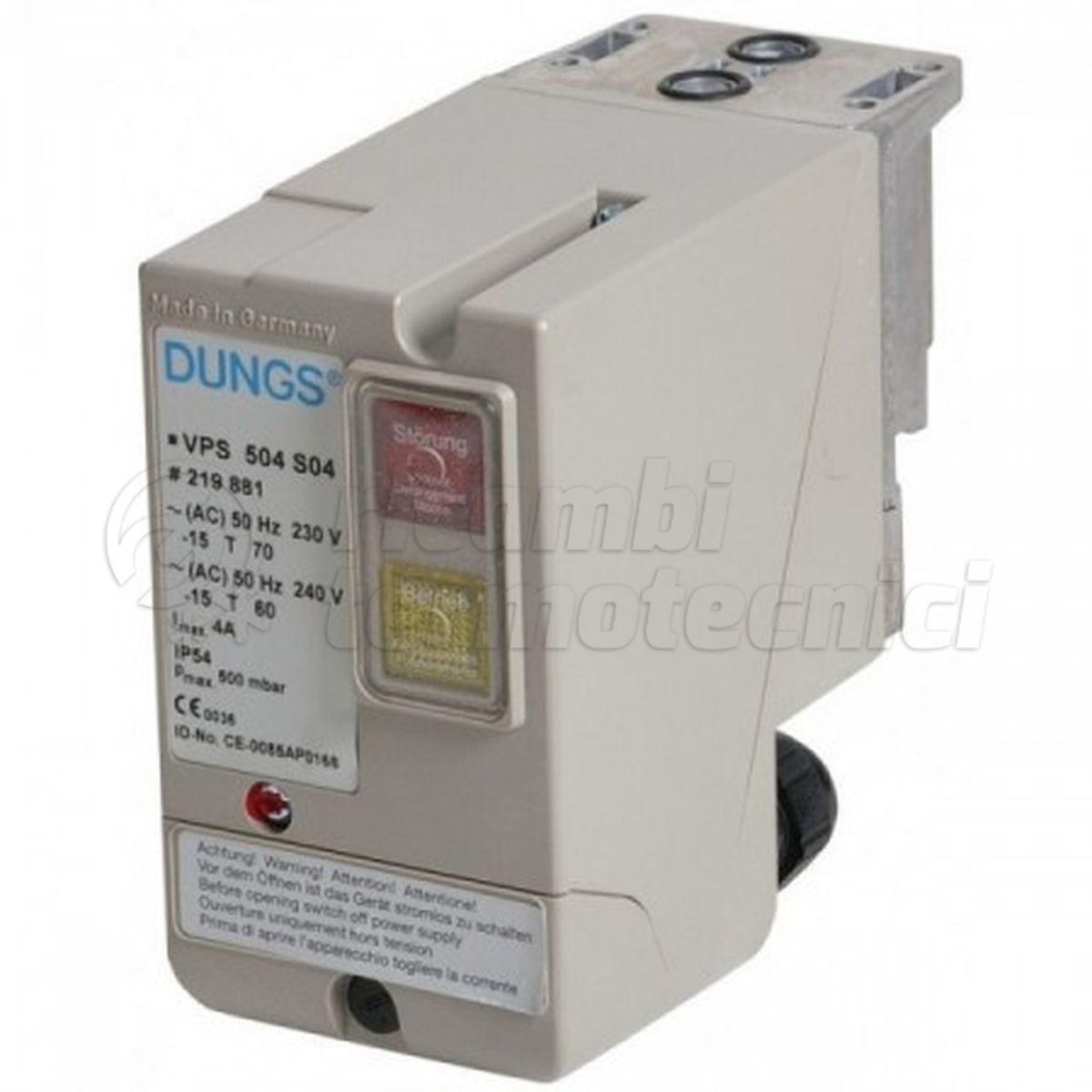 DISPOSITIVO CONTROLLO TENUTA DUNGS VPS 504 SERIE 02
