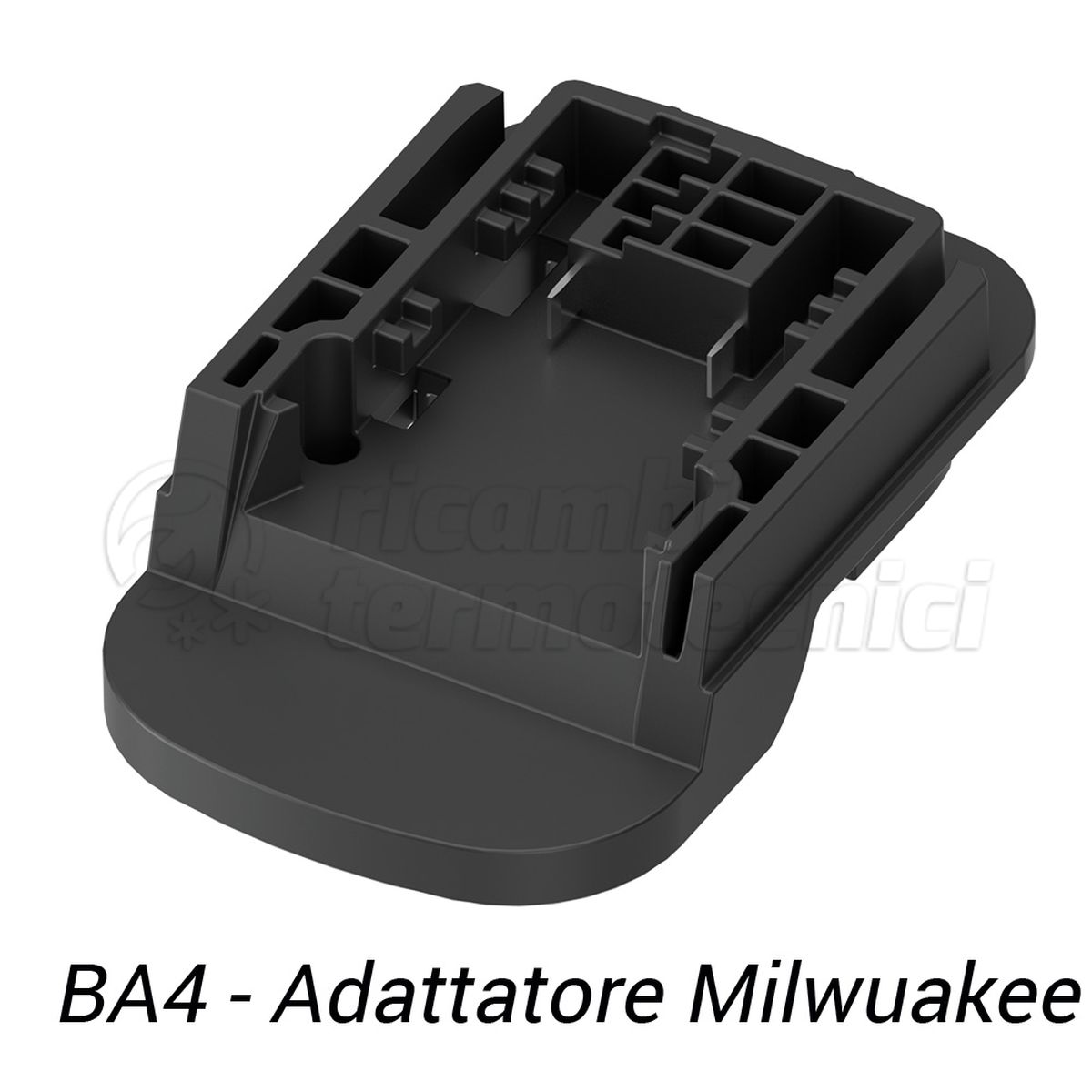 ADATTATORE PER BATTERIA MILWAUKEE- ACCESSORIO PER PULITRICI C10B, C10BW E POMPA VUOTO 2F1BR