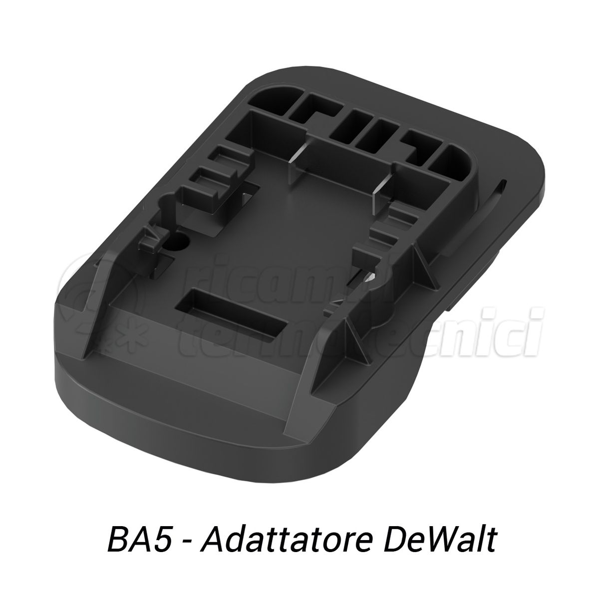 ADATTATORE PER BATTERIA DEWALT- ACCESSORIO PER PULITRICI C10B, C10BW E POMPA VUOTO 2F1BR