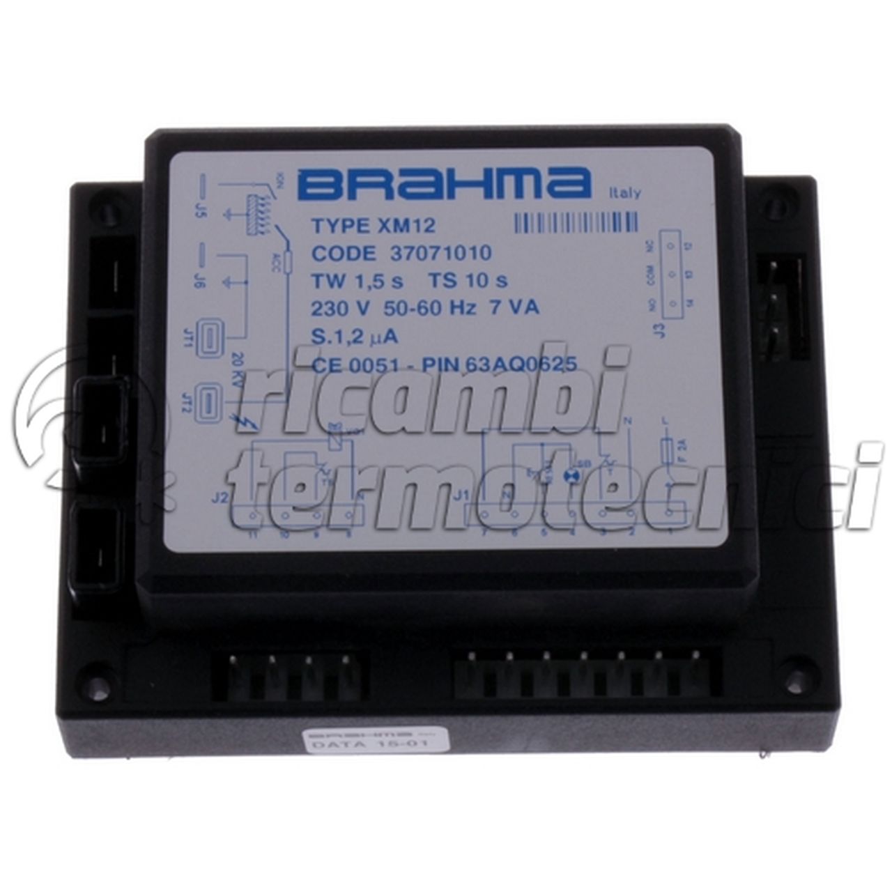APPARECCHIATURA SCHEDA BRAHMA XM12