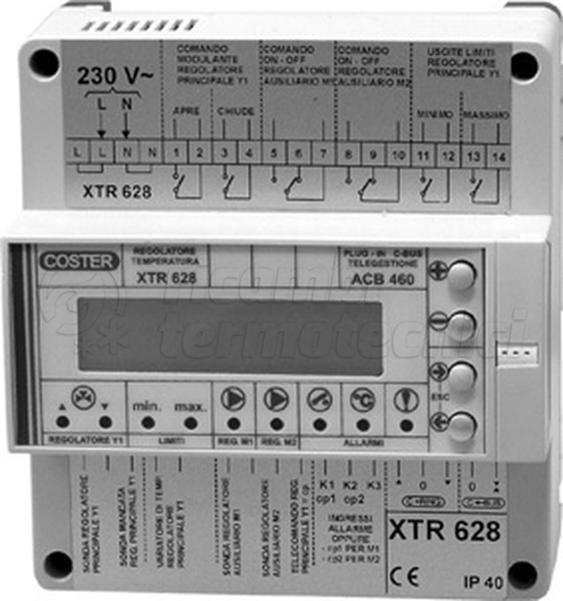 REGOLATORE DI TEMPERATURA MODULANTE