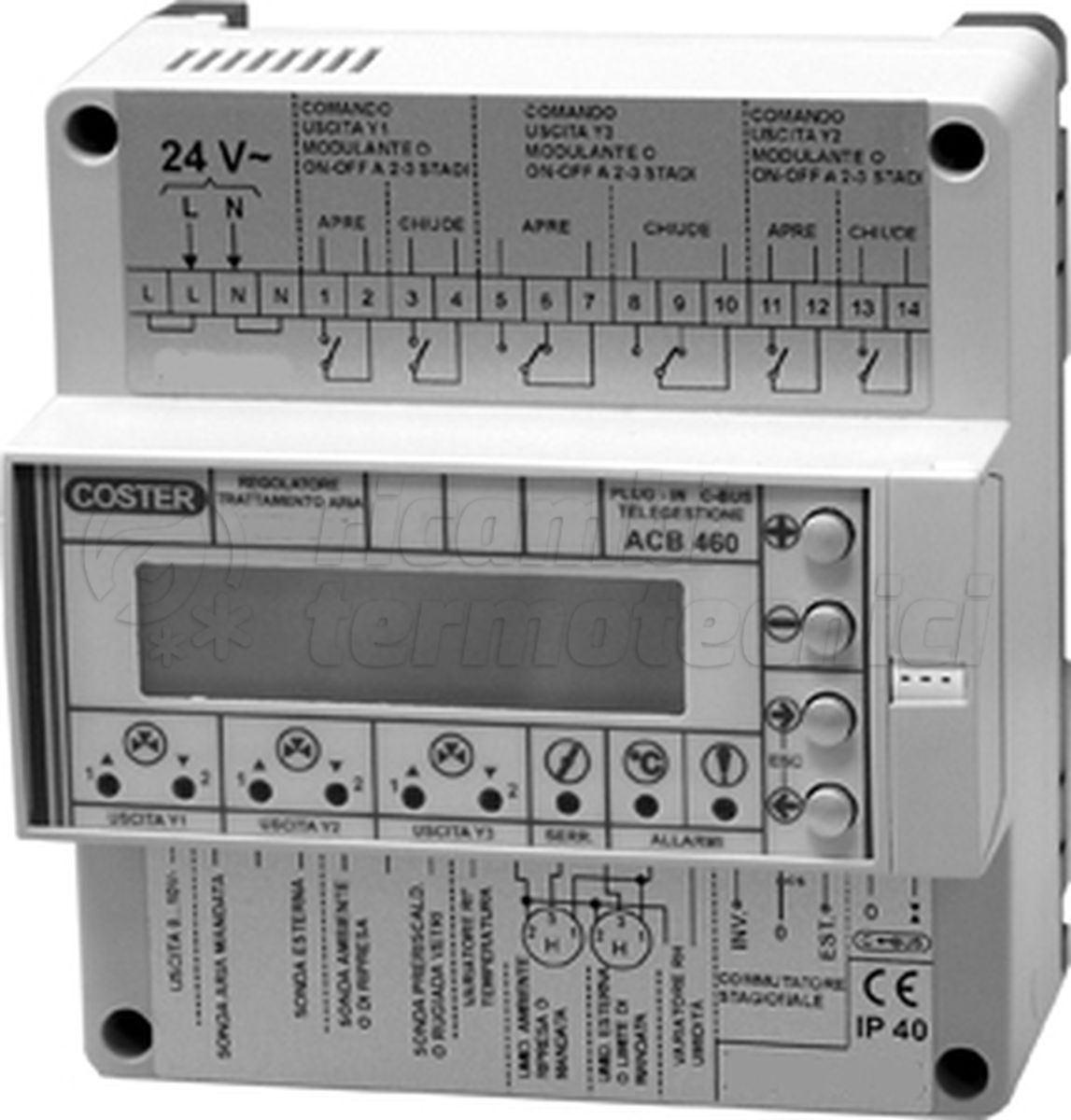 REGOLATORE TEMPERATURA E UMIDITA'