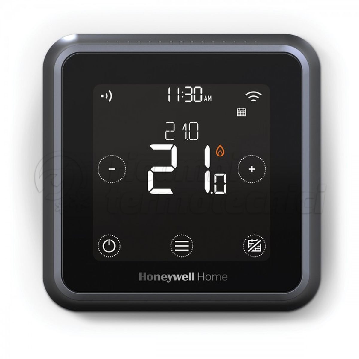 CRONOTERMOSTATO HONEYWELL-RESIDEO T6 NERO CABLATO FISS MURO CL V