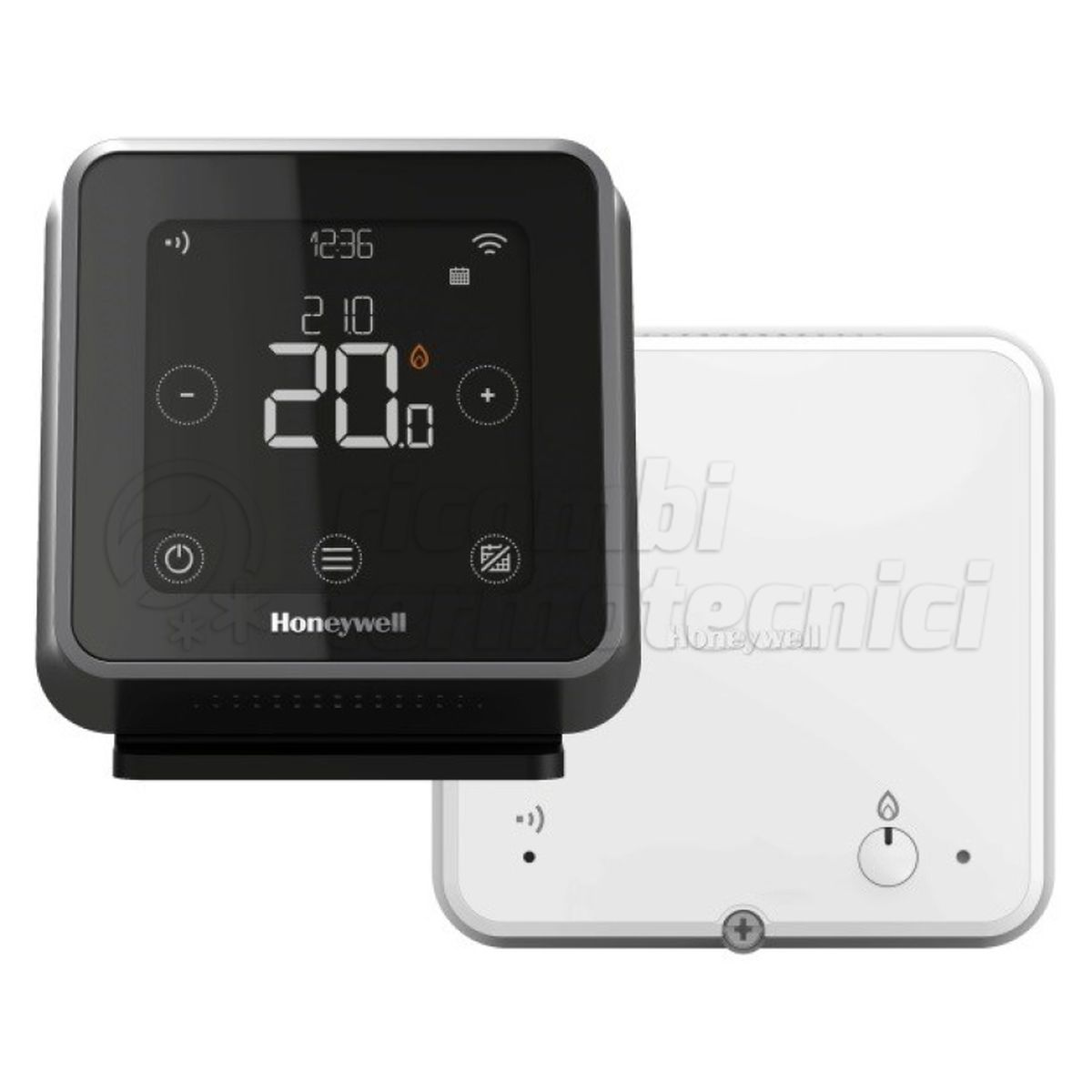 CRONOTERMOSTATO HONEYWELL-RESIDEO T6R NERO WIRELESS CL V