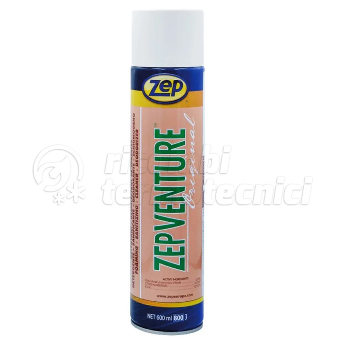 ZEPVENTURE DETERGENTE DISINFETTANTE SCHIUMOGENO BATTERICIDA E FUNGHICIDA 600 ML 